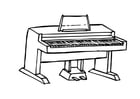 Malvorlagen Piano