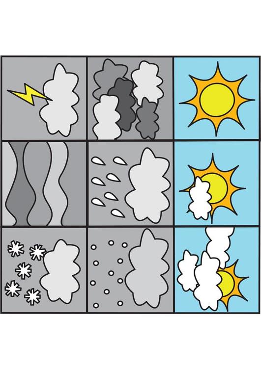 Pictogramme Wetter 1