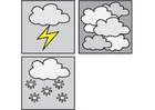 Malvorlage  Pictogramme Wetter 3