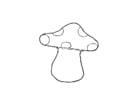 Malvorlage  Pilz