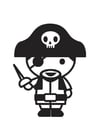 Malvorlagen Pirat