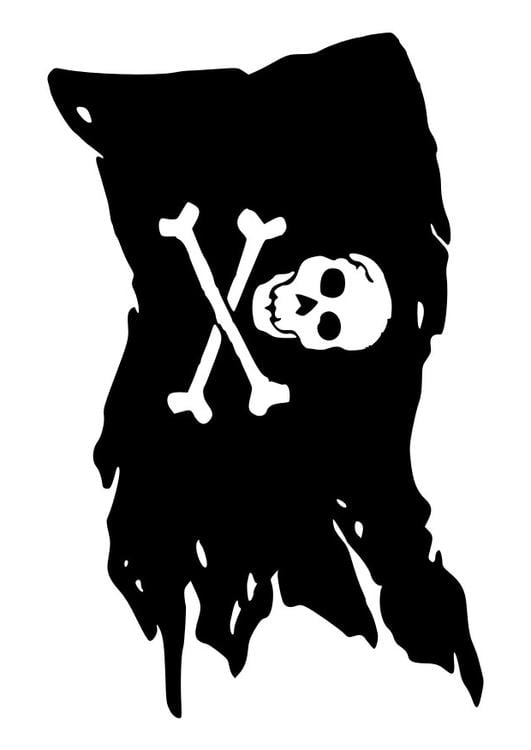 Piratenflagge Zum Ausdrucken Piratenflagge Kinder Zum Ausdrucken / Piraten Ausmalbilder Kostenlos
