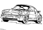 malvorlage Porsche 911 Turbo