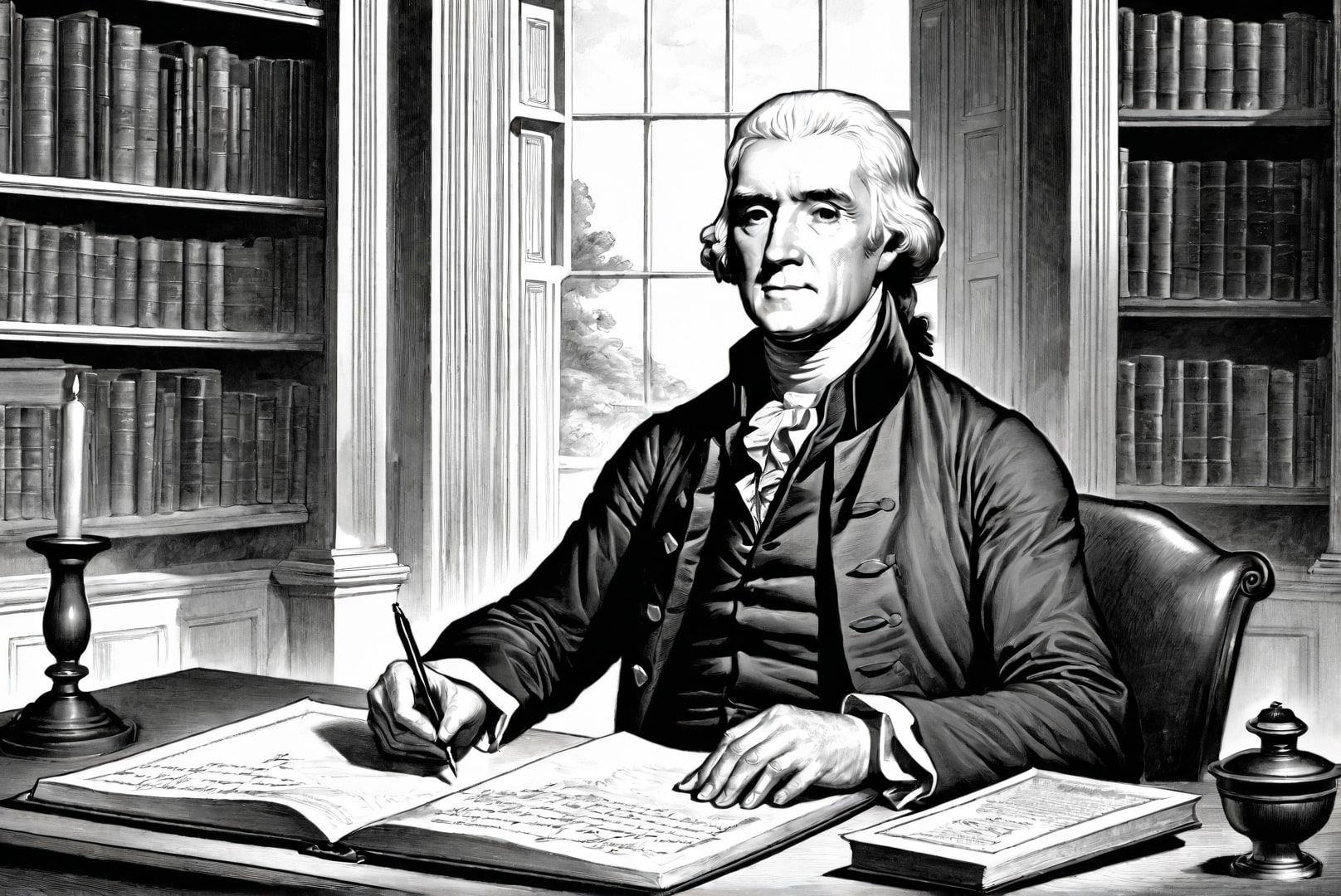 Präsident Thomas Jefferson