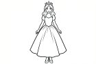 Prinzessin mit kleinem Krönchen