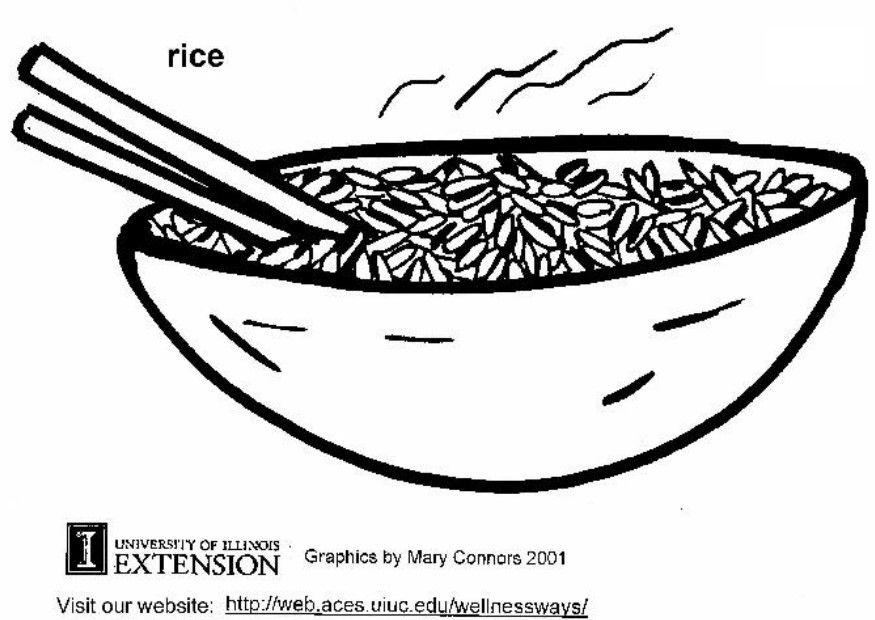 Malvorlage  Reis