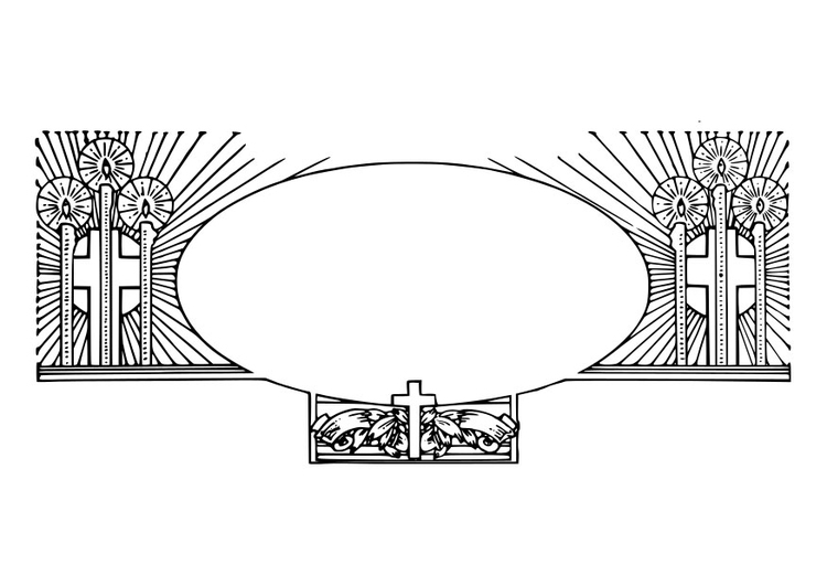 Malvorlage  Religion