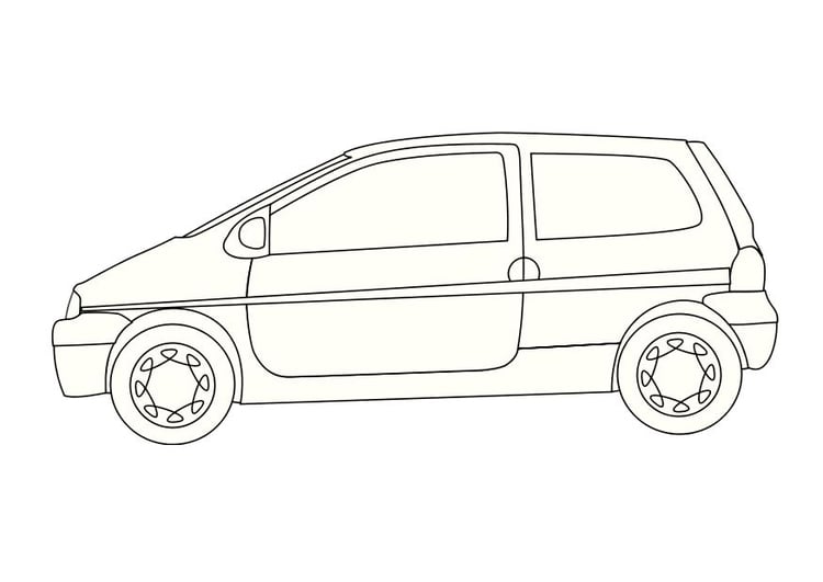 Malvorlage  Renault Twingo