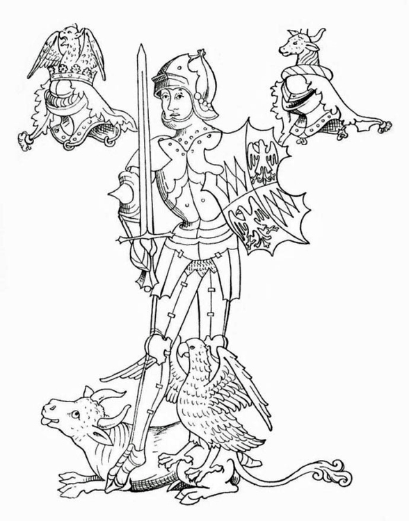 Malvorlage  Richard Neville, Graf von Warwick