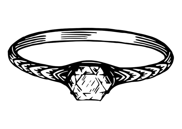 Malvorlage  Ring