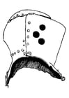 Malvorlage  Ritterhelm