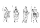 Malvorlagen Römische Männer