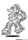 Rollschuhfahren