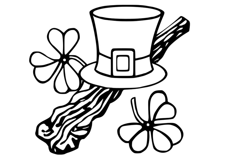 Malvorlage  Saint Patrick's Day