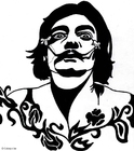 Malvorlagen Salvador Dalí