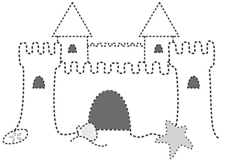 Sandburg malvorlage information