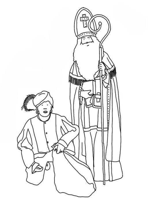 Sankt Nikolaus und Knecht Ruprecht