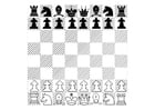 Malvorlage  Schach