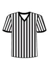 Malvorlagen Schiedsrichter T-Shirt