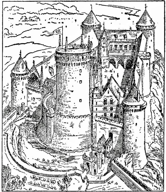 Schloss in Coucy