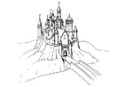 Malvorlage  Schloss