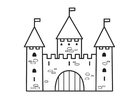 malvorlage Schloss-2