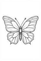 Malvorlage schmetterling