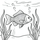 schwimmende Fische