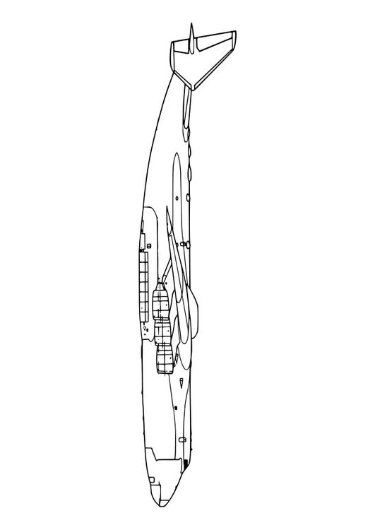 Seitenansicht Flugzeug