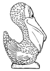 Seitenansicht Pelikan