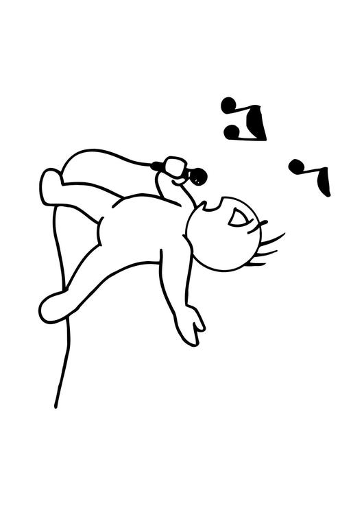  Malvorlage singen - Kostenlose Ausmalbilder Zum Ausdrucken - Bild 11672. 