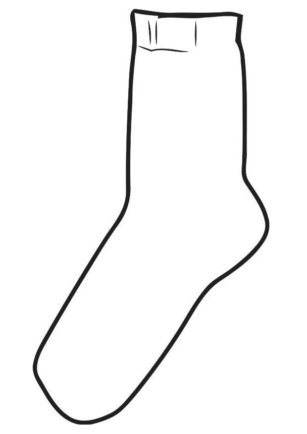 pair of socks coloring pages - photo #29