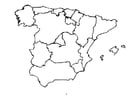 Malvorlage  Spanien