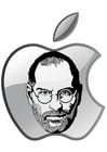 Malvorlagen Steve Jobs - Apple