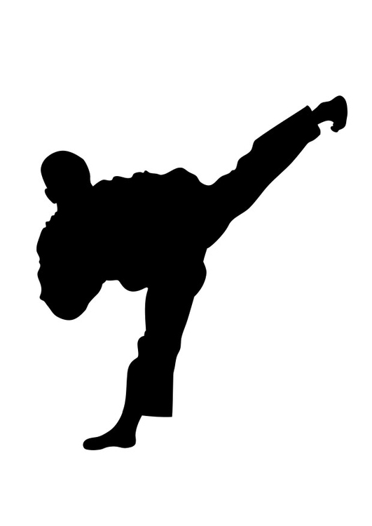 Malvorlage  Taekwondo