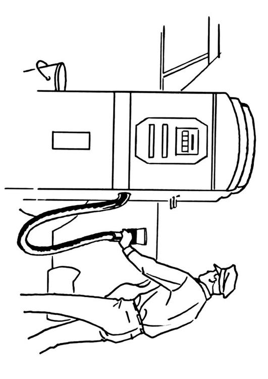 Malvorlage tankstelle Idea