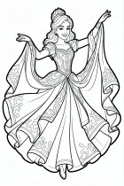 tanzende Prinzessin