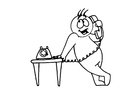 malvorlage Telefon
