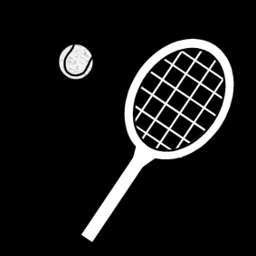 Malvorlage  Tennis