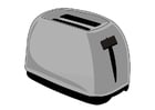 Malvorlage  Toaster