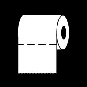 Malvorlage  Toilettenpapier