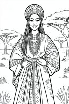 traditionelle afrikanische Kleidung