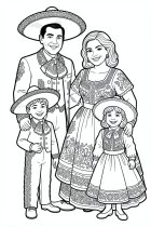 traditionelle mexikanische Kleidung