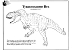 Malvorlagen Trex