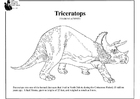 Malvorlagen Triceratops