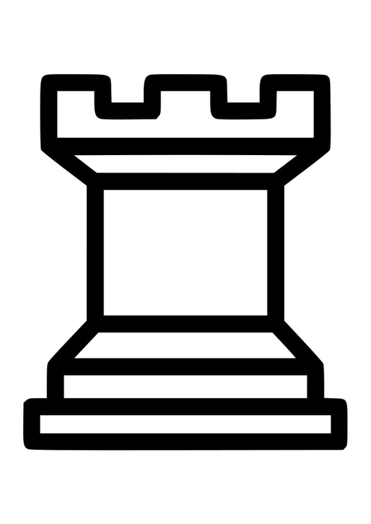 Malvorlage Turm - Kostenlose Ausmalbilder Zum Ausdrucken - Bild 25885.