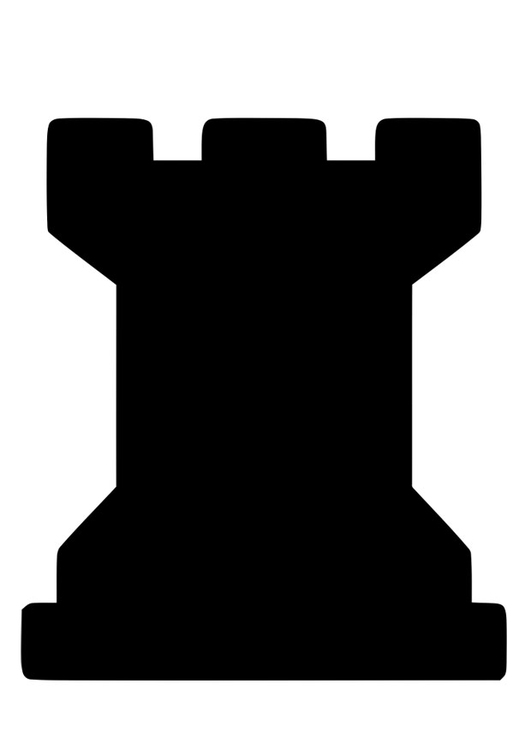 Malvorlage Turm - Kostenlose Ausmalbilder Zum Ausdrucken - Bild 25886.