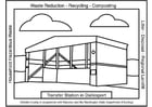 Malvorlagen Umladungsstelle für Sondermüll