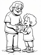 Vatertag Vater und Kind