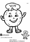 malvorlage Vitamin A